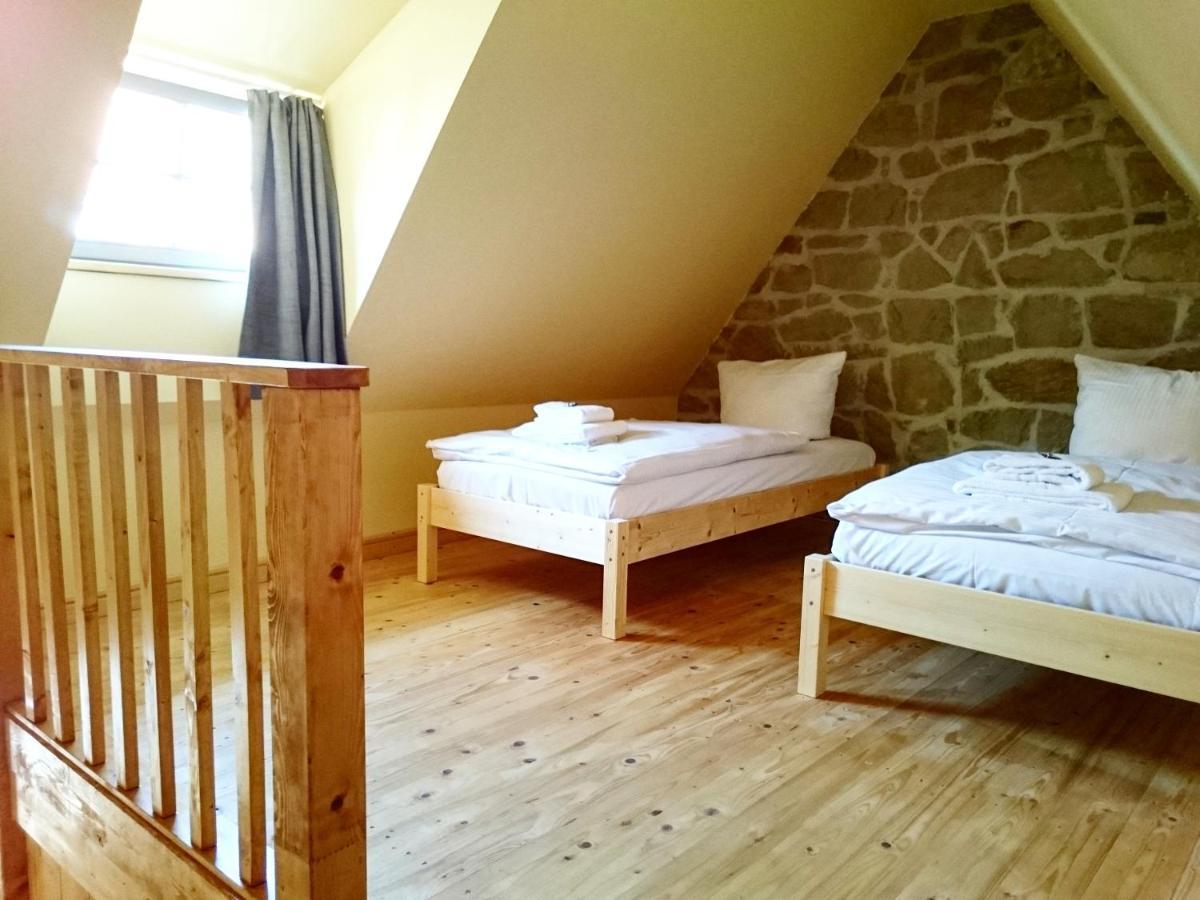 קדלינבורג Hotel Garni Tilia מראה חיצוני תמונה
